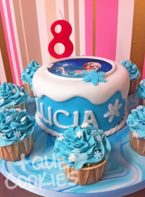 Cake+cupcakes Frozen