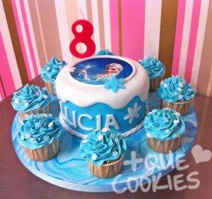 Cake+cupcakes Frozen